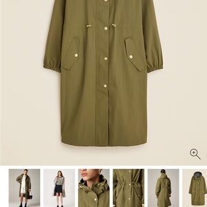 Elegant Olive Trench Coat for Women